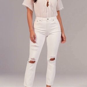 Abercrombie & Fitch The Skinny High Rise Curve Love jeans in sizr 30 / 10R